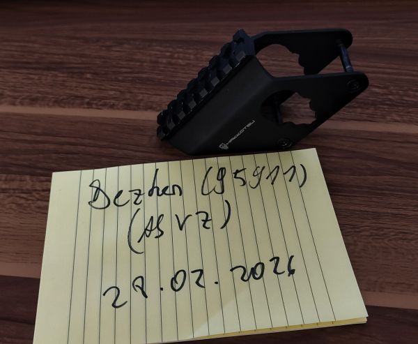 (APS) CAM870 Rail Mount / Montage für Optiken