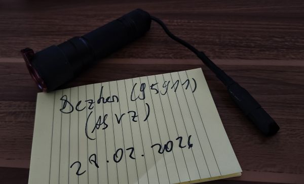 Walther Tactical Taschenlampe + Bushwhacker Rotfilter