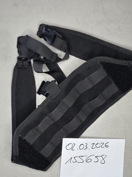 Chest Bag Shoulder Pad Molle schwarz 