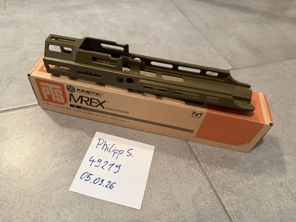 PTS Kinetic SCAR MREX MK2 4.25in FDE