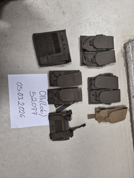 Magazintaschen, Admin Pouch und Kartenarm-Pouch