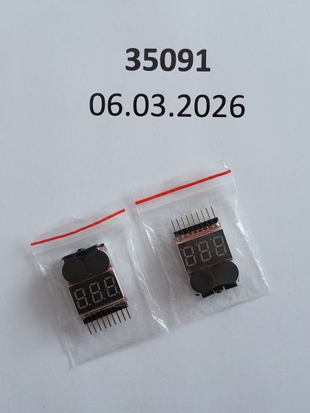 2 x Programmierbare LiPo Warner / Checker