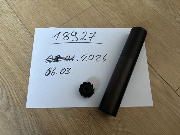 Novritsch Sniper-Silencer (14mm-) mit Innerbarrel-Stabelizer