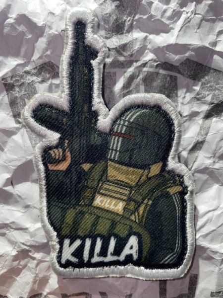 Escape from Tarkov “Killa” Patch – Interchange Boss Velcro Patch 9,6×6,3 cm | Tactical Gaming Patch
