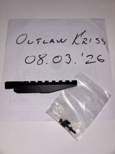 AK Rear Sight Picatinny Rail Versand Inklusive