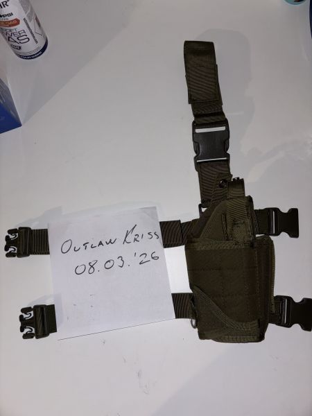 Beinholster Olive Versand Inklusive