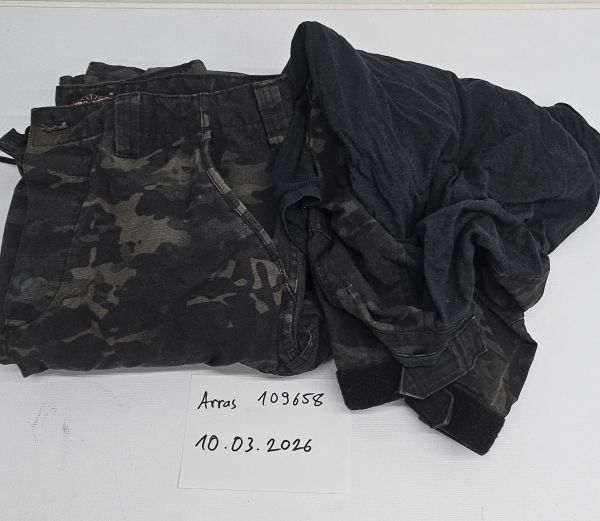 TrueSpec Hode & Shirt Multicam Black 