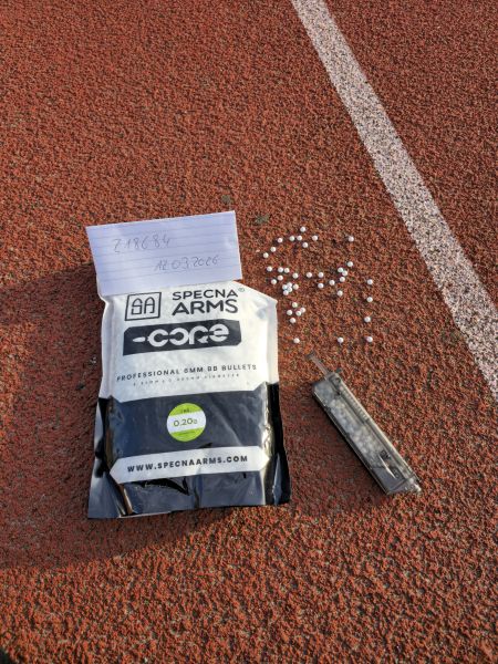 (Günstige BBS und mehr) Specna Arms CORE™ BBs BIO 0.20g 5000 stück (1KG Beutel) (Mehrere Beutel verfügbar) 