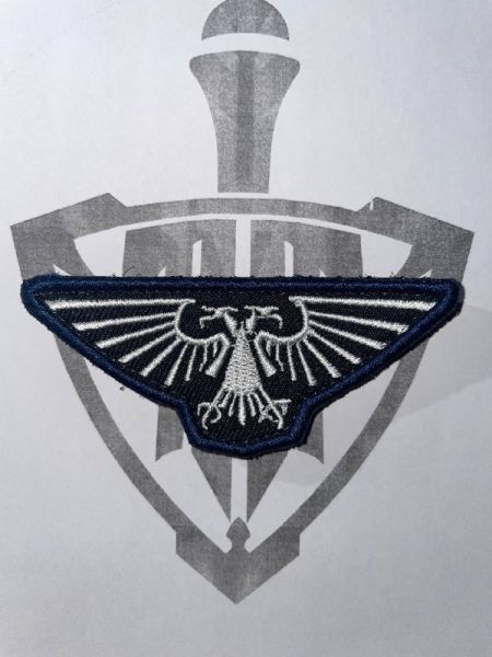 Warhammer 40K Aquila Patch – Imperium of Man Eagle Velcro Patch