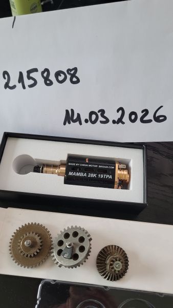 Motor und Gears Neu Mamba 28K - 19 TPA Neodym