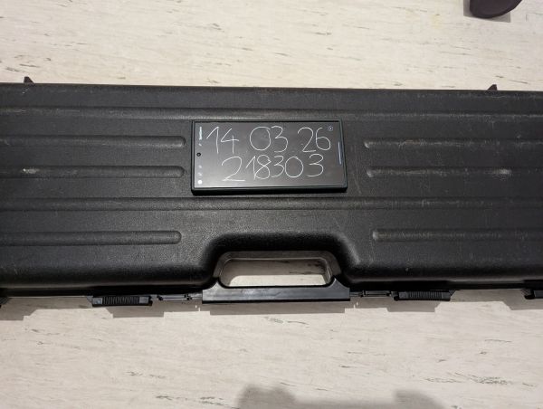 Waffenkoffer Transport Langwaffe mit Waben Schaumstoff