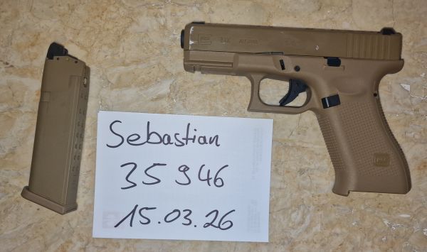 Glock 19x GBB für Bastler