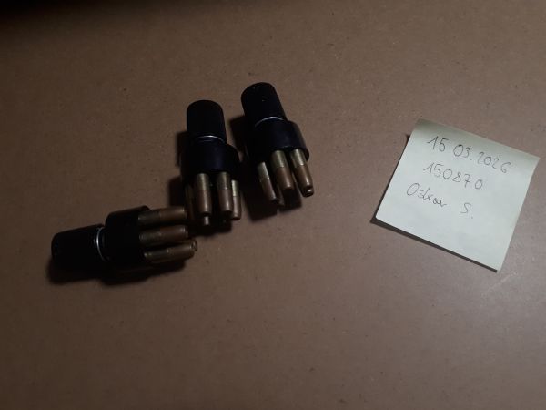 3x ASG Dan Wesson Revolver Speedloader 6mm