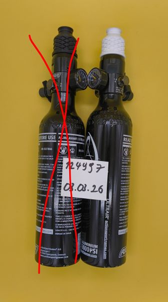 2x HAP Flasche 0,2l / 13CL 3000PSI