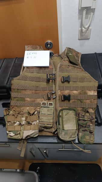 HDT-Camo Taktische Weste, gebraucht, guter Zustand