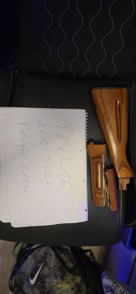 AK74 Holz Schaft und Handguard