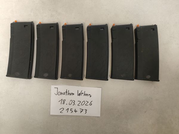 6x Wolverine MTW 120RD MID-CAP Magazine