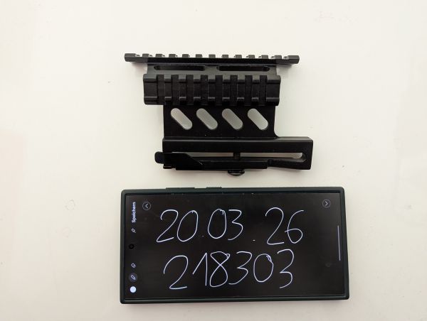QD Quick Detach RIS Rail Picatinny Klemm Montage Visier Scope Red Dot Side Mount AK SVD