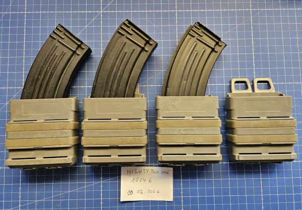 4x 7,62 Fastmags + 3x AK47/AKM Midcaps