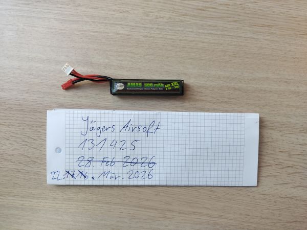 Begadi 7,4 V HPA Akku