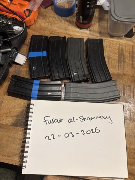 VFC gas mag lot with light issues    