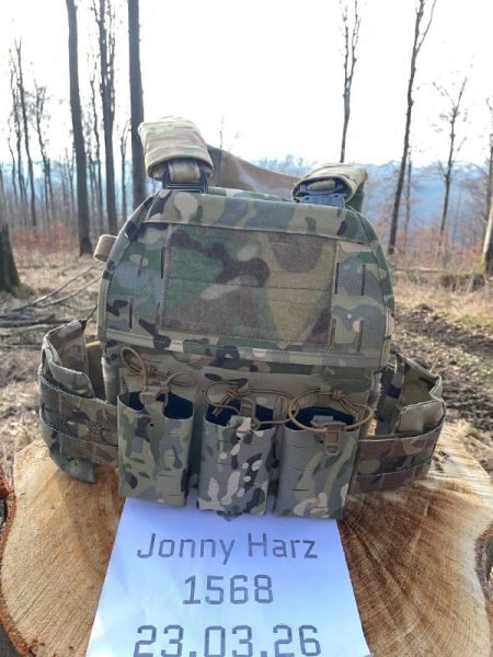 FCPC V5 Plate Carrier Replika – Modularer Plattenträger + KTAR Triple Mag Flap (Multicam)