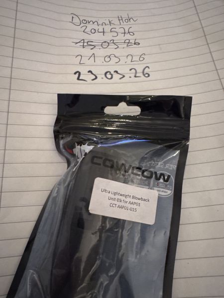 Cowcow blowback Unit 