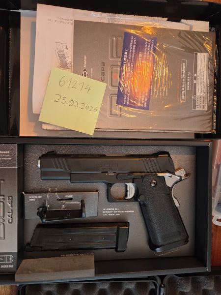 Tokyo Marui Hi-Capa 5.1 D.O.R Gas-Blow-Back + Case+Gas+Ovp!