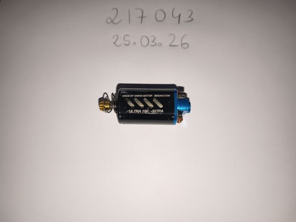 Begadi Ultra 15K - 32 TPA Neodym Ultra High Torque Motor, blau -kurz