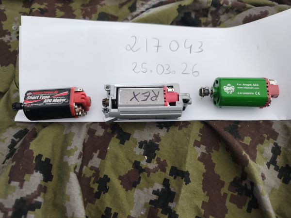 Verkaufe 5x AK Airsoft AEG Motoren – gebraucht