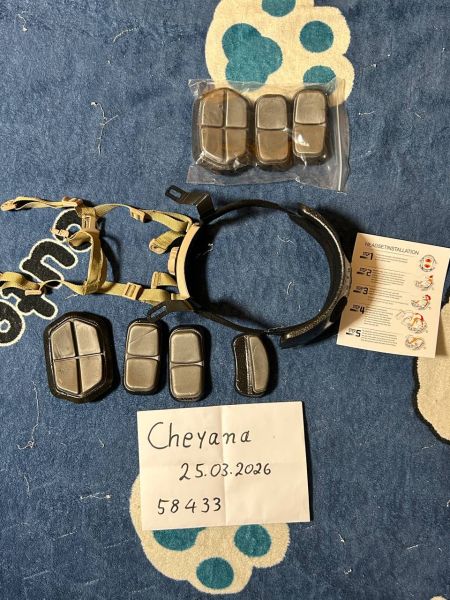 Dial Liner Kit + Pads For Fast Helm OPS