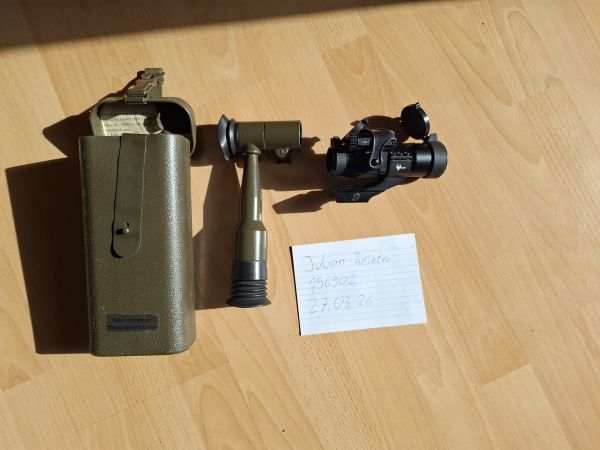 Bw Zielkontrollspiegel und PHX red dot 