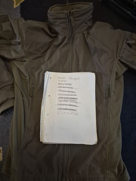  Delta AcE Plus Gen.3 Steingrau-Olive in Größe L