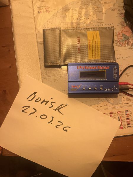 Lipo Akku und Ladegerät