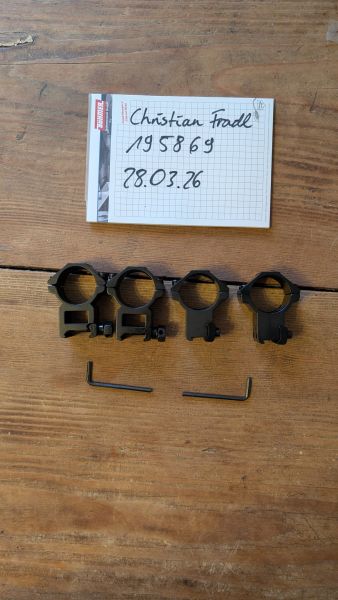 Picatinny Ringhalterung 30mm