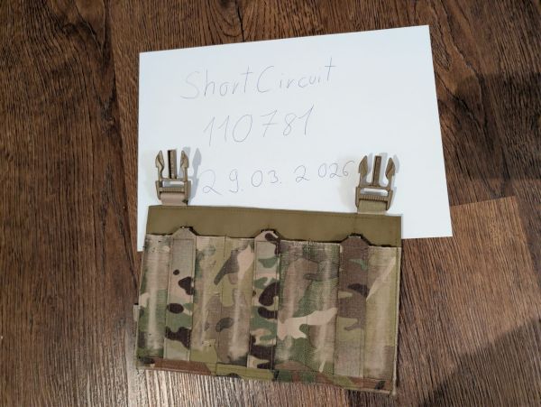 Warrior Assault Systems Laser Cut Triple Low Profile 5.56mm Mag Panel