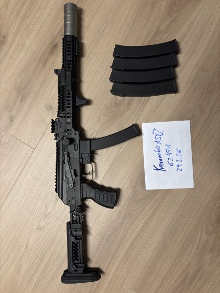 Begadi ARCTURUS AT19 / PP19-01 ZTAC – Top Zustand + 5 Magazine & LCT Schalldämpfer