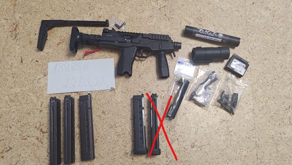 KSC MP9 GBB mit Tuning