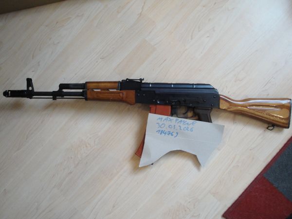 WE AK 74 Ak 47 GBB Echtholz Full Travel Bolt