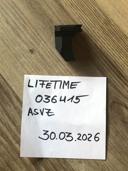 Arisaka Defense Style Handstop Alu Picatinny Black  