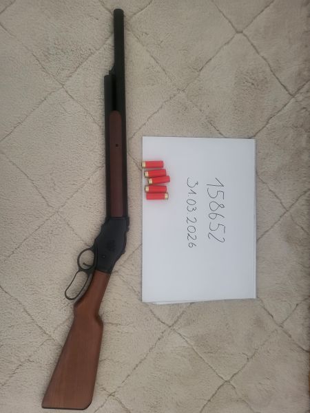 Winchester 1887 Hülsenauswurf Echtholz