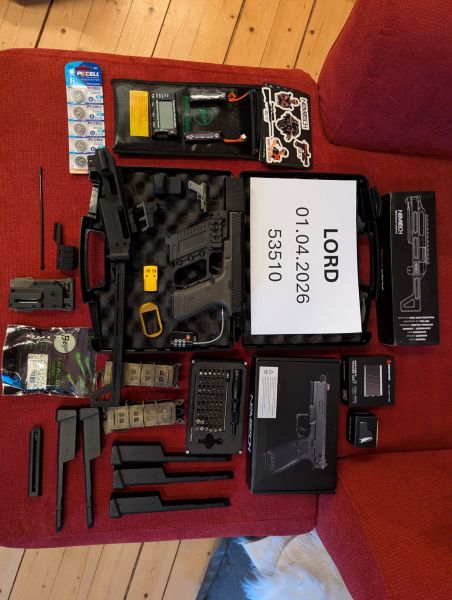 SSE18 Full Set – CQB Carbine & Backup Hybrid (Gold Edition) – Rundum-sorglos-Paket