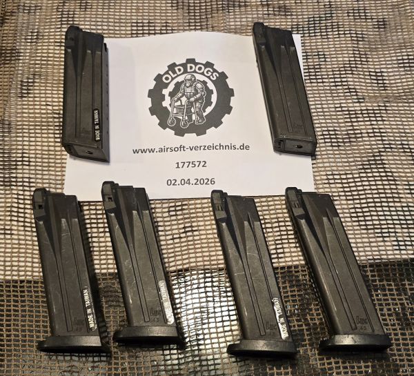 Hk.45 Gas Magazine alle Dicht