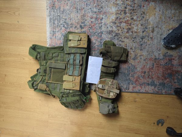 Platten träger + Battle belt Starter set