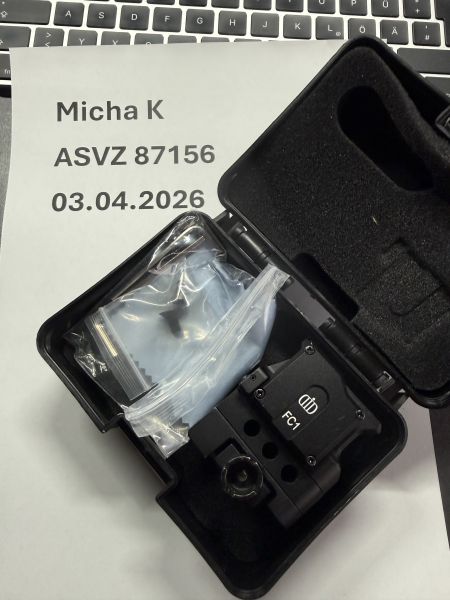 Di Optical FC1 RedDot - Schwarz