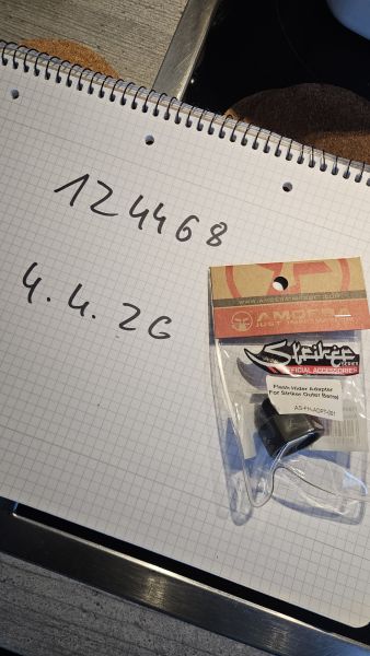 Flash hider Adapter für Ares Striker