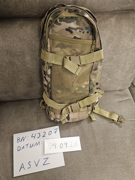 Rucksack multicam hpa Flasche 