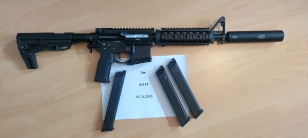 Tokyo Marui MTR16 mit ProWin AR9 Kit