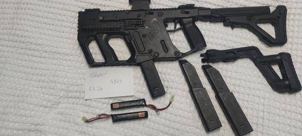 Kriss Vector AEG mit Laylax teilen und 3 Magazinen