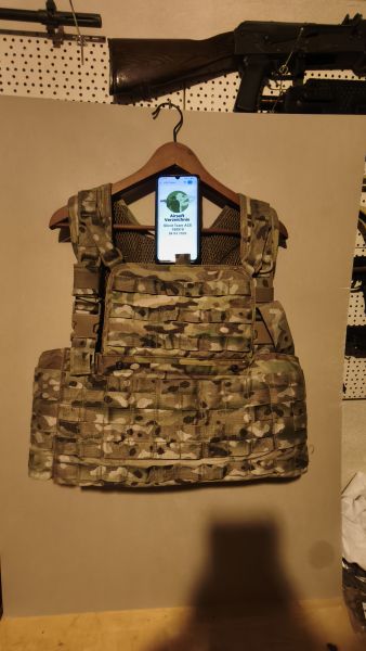 Warrior EO 901 Chest Rig Multicam mit Warrior EO Back Panel Multicam